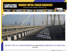 Tablet Screenshot of bmcbarriers.com